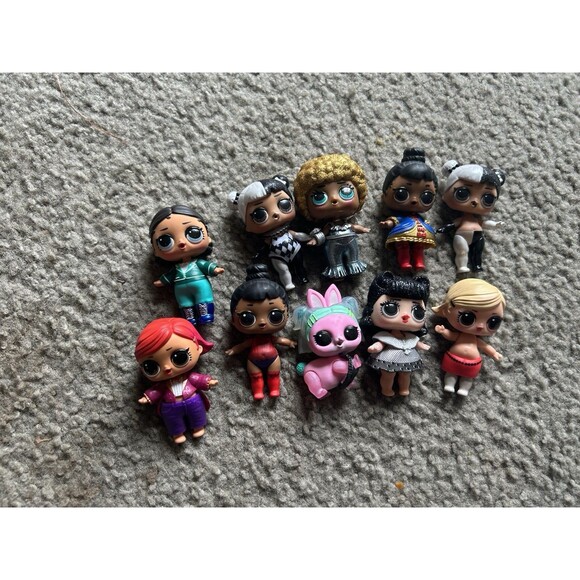 LOL Surprise Mini Doll And Pet Lot. W/ GLITTER DOLLS! - Picture 1 of 5